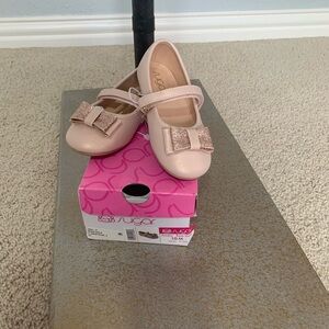 Sugar Kids Light Pink Dress Shoes with Bow